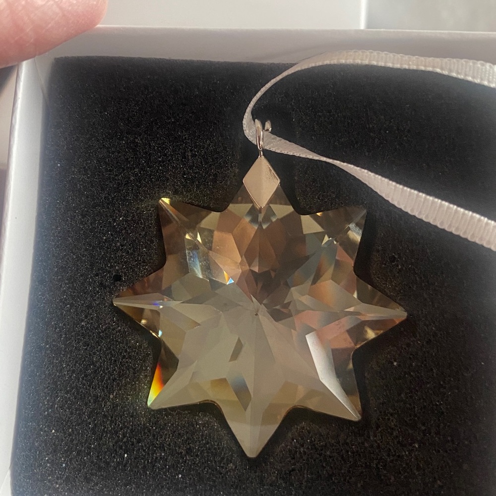 Swarovski Crystal Star Ornament